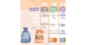A person reviewing high-interest savings account options on a laptop, showcasing the growth potential of their savings with the best interest rates.