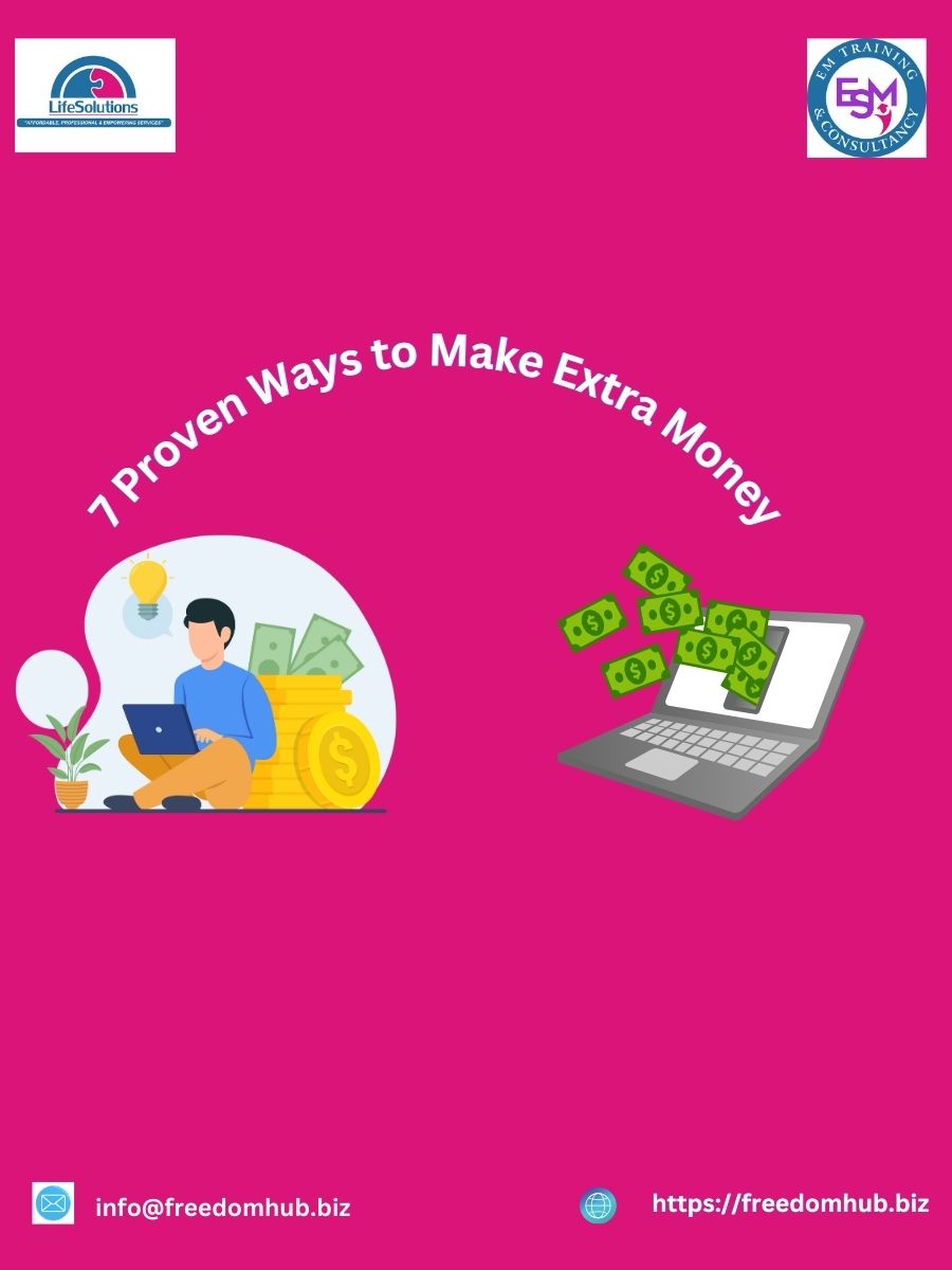Read more about the article Unlocking Financial Freedom: 7 Proven Ways to Make Extra Money