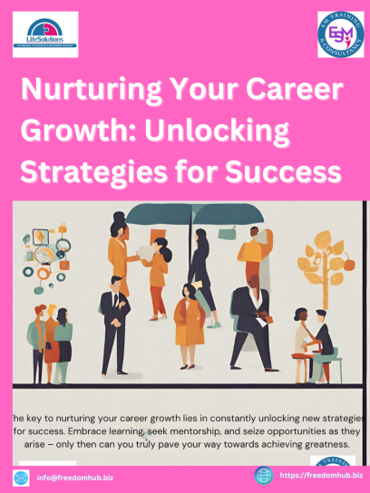 Image showing different people doing different things representing career growth strategies and success.