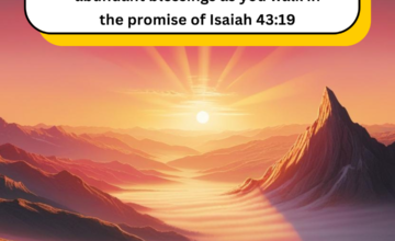 God’s Promise for the New Year