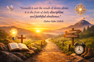 Read more about the article Why Growth Requires Discipline, Not Just Desire