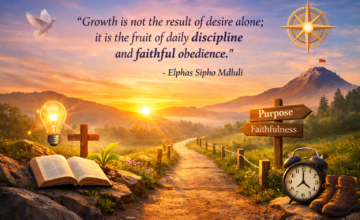 Why Growth Requires Discipline, Not Just Desire