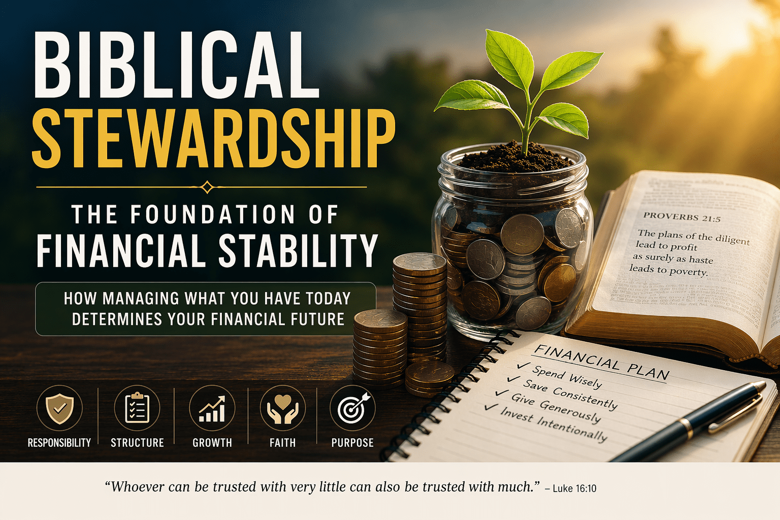 You are currently viewing Biblical Stewardship: The Foundation of Financial Stability