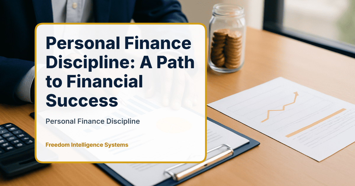 You are currently viewing Personal Finance Discipline: Mastering Your Money for Success