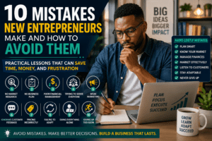 Read more about the article 10 Mistakes New Entrepreneurs Make and How to Avoid Them