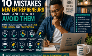 10 Mistakes New Entrepreneurs Make and How to Avoid Them