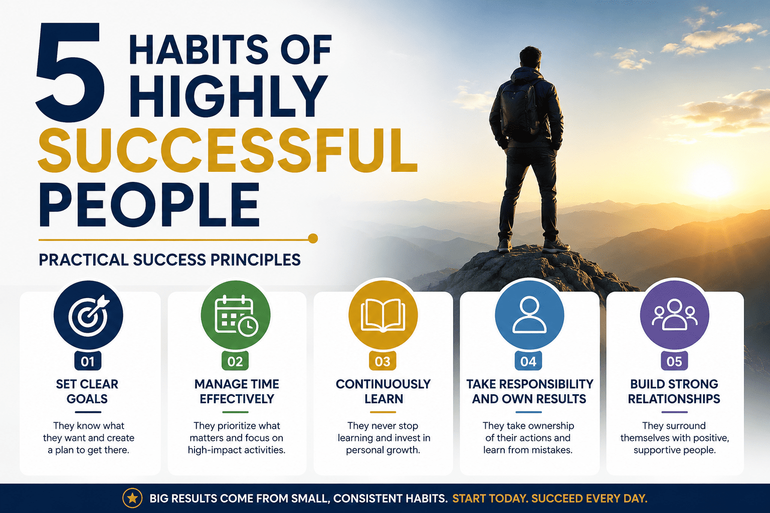 You are currently viewing 5 Habits of Highly Successful People