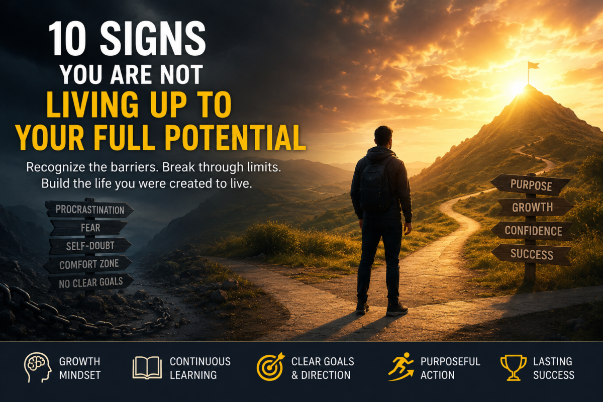 10 Signs You Are Not Living Up to Your Full Potential