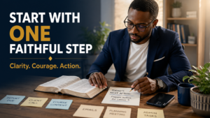 Read more about the article How to Stop Procrastinating When You Feel Overwhelmed: A Christian Guide to Starting Well