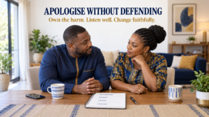 Read more about the article How to Apologise to Your Spouse Without Defending Yourself