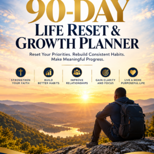 Christian 90-Day Life Reset & Growth Planner