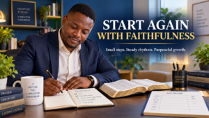Read more about the article Christian Consistency After Losing Momentum: How to Start Again Without Condemning Yourself