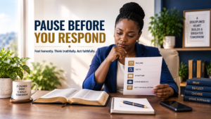 Read more about the article Christian Self-Regulation: How to Respond Wisely When Emotions Run High